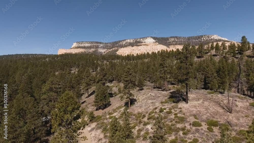 Canvas Prints Powell Point at top of the Grand Staircase Escalante in Utah