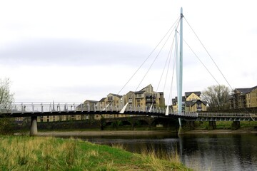 Bridge over the River Lune, in Springtime.