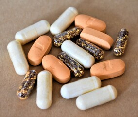 pills and capsules