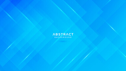 Modern light blue abstract geometric background