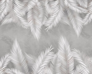 wallpaper palm leaves