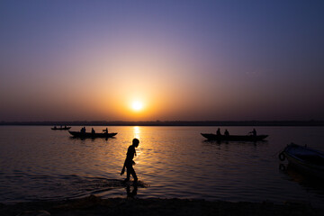 bath on the sacred river