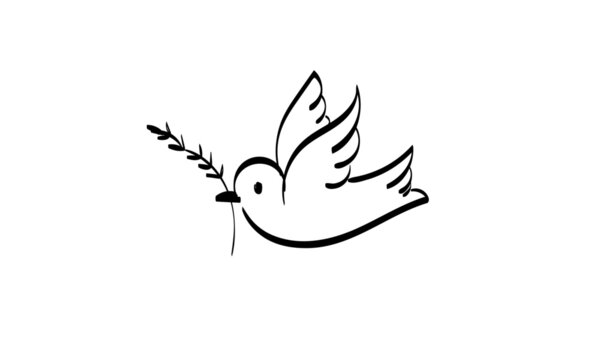 Sketch of First Holy Communion element. Hand Drawn Religious element.