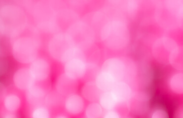 Pink bokeh as an abstract background.