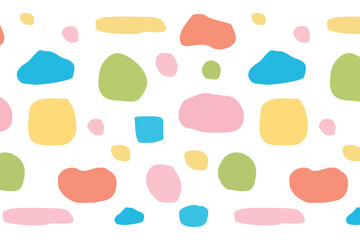 seamless background abstract with ice cream