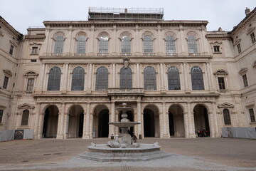 Fototapeta na wymiar ROME APRIL 21 2022 AN VIEW OF BARBERINI PALACE
