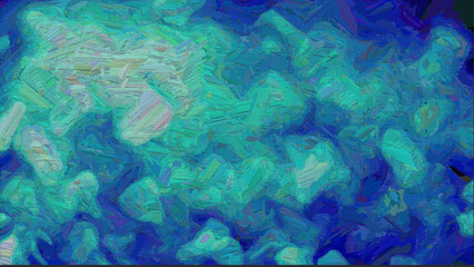 Abstract background art. 2d illustration image. Expressive handmade oil paint. Brush Strokes on canvas, Etc. Modern digital art. Multi-color backdrop. Contemporary. Expression. Popular style