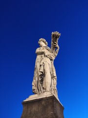 Fototapeta na wymiar Histoires statue Italien Toscana 