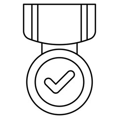 Modern design icon of reward