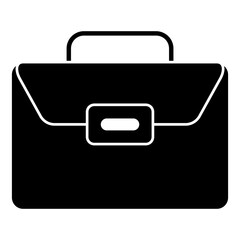 An editable design icon of briefcase