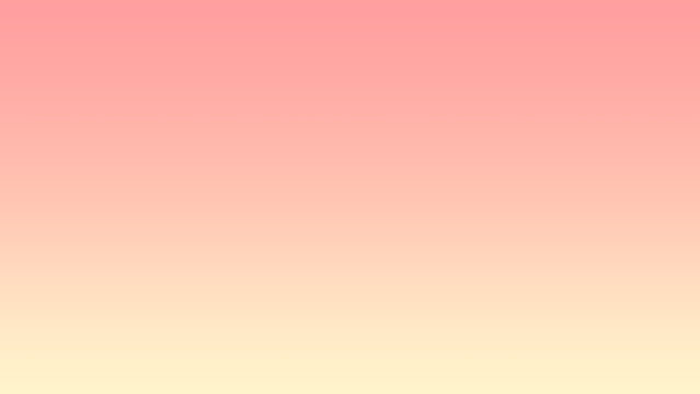 beautiful seamless mixture of pink, peach ,Salmon , cream and light yellow Lemon solid color linear gradient background on the horizontal frame