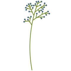 Fototapeta na wymiar Plants and flowers vector clipart