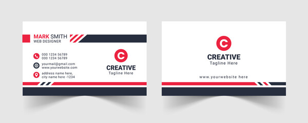 Corporate business card template, Modern business card design template, Clean professional business card template, visiting card, business card template.