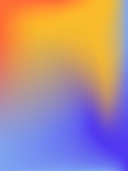 Abstract mesh gradient. Cute gradient background. Colored fluid graphic composition. Vibrant minimal hologram gradient. Editable vector.