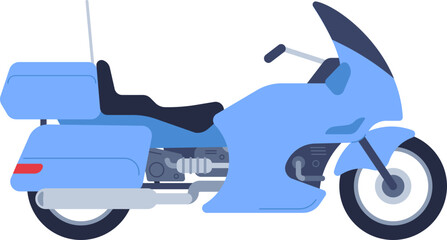 Police motorcycle