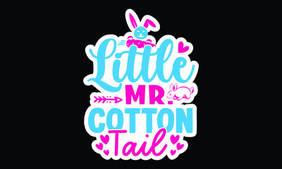 Easter stickers SVG Design Template