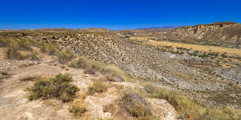 Tabernas Desert Nature Reserve, Special Protection Area, Hot Desert Climate Region, Tabernas,...