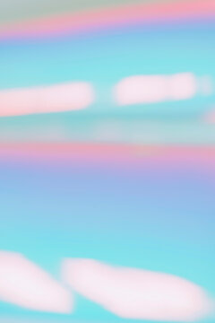 Digital and futuristic background in neon pastel tones