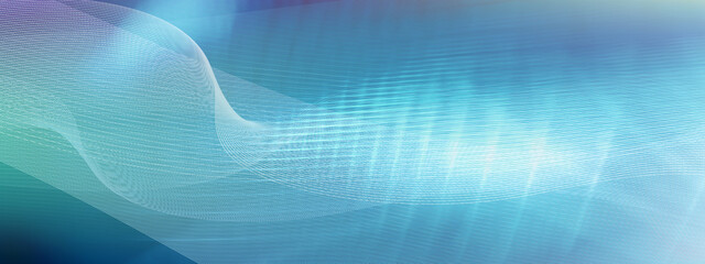 Fototapeta premium verlauf linien bewegung hintergrund modulation banner