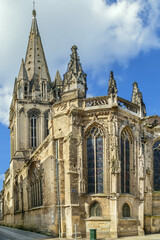 Fototapeta na wymiar Saint Sauveur church, Caen, France