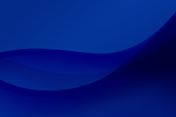 abstract wave curve blue background