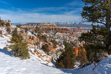 Der Bryce Canyon in Utah im Winter / USA / Roadtrip
