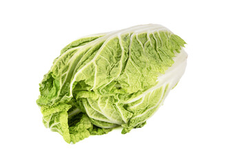 Lettuce or Chinese cabbage isolated on white background.
