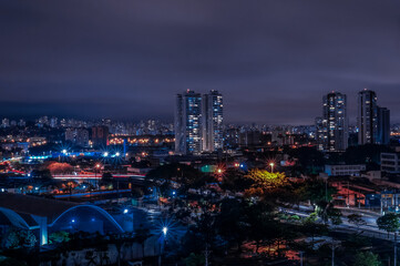 Obraz premium Sao Paulo skyline at night