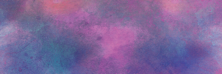  Grungy style panorama view canvas texture background.