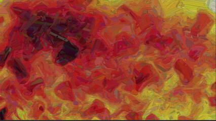 Abstract background art. 2d illustration image. Expressive handmade oil paint. Brush Strokes on canvas, Etc. Modern digital art. Multi-color backdrop. Contemporary. Expression. Popular style