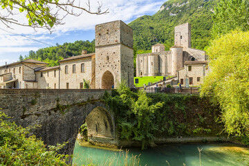 San Vittore alle Chiuse. Roman Catholic abbey and church. The edifice is known from the year 1011....