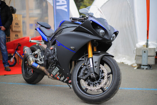 Motorcycle sportbike Yamaha YZF-R1