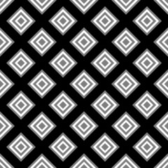 black white native asian geometric fabric pattern