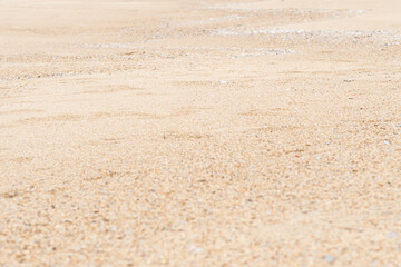 Fototapeta na wymiar Summer beach and sand concept, landscape, wallpaper, nobody, no people, background