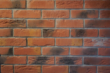 red brick wall