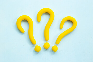 Question mark icon. Solving problem or search solution concept