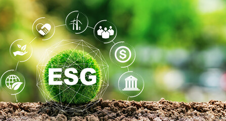 ESG Banner - Environment, Society and Corporate Governance The information banner calls to...