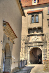 Fototapeta na wymiar Riegersburg, Styria, Austria, HDR Image