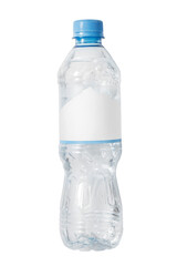 Plastic bottle isolated