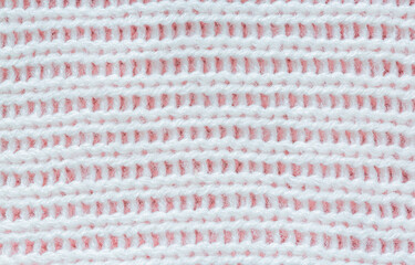 white silk texture,White knitted texture and background.