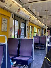 Fototapeta premium interior of a train