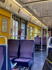 interior of a train