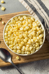 Organic Steamed White Sweetcorn Kernals