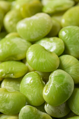 Organic Raw Steamed Green Lima Beans
