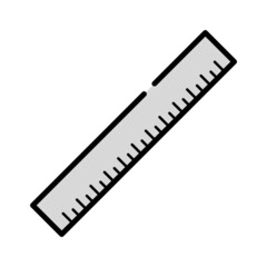 定規のイラスト