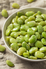 Organic Raw Steamed Green Lima Beans