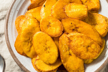 Homemade Deep Fried Plantains