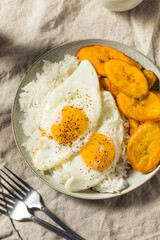 Homemade Cuban Arroz con Huevos