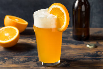 Boozy Belgian Orange Wheat Beer
