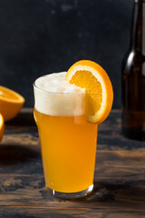 Boozy Belgian Orange Wheat Beer